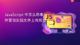 JavaScript 中怎么用事件冒泡实现文件上传预览