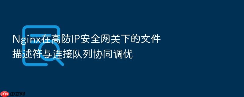 nginx在高防ip安全网关下的文件描述符与连接队列协同调优