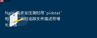 nginx高并发压测时用`pidstat`和`lsof`实时追踪文件描述符增长曲线