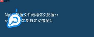 nginx配置文件结构怎么配置error_page定制自定义错误页