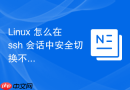 Linux 怎么在 ssh 会话中安全切换不同的用户身份