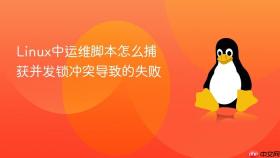 linux中运维脚本怎么捕获并发锁冲突导致的失败