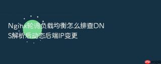 nginx轮询负载均衡怎么排查dns解析后动态后端ip变更