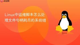 linux中运维脚本怎么处理文件句柄耗尽的系统错