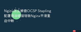 nginx怎么排查ocsp stapling配置语法错误导致nginx平滑重启中断