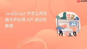 JavaScript 中怎么用空值合并处理 API 返回空数据