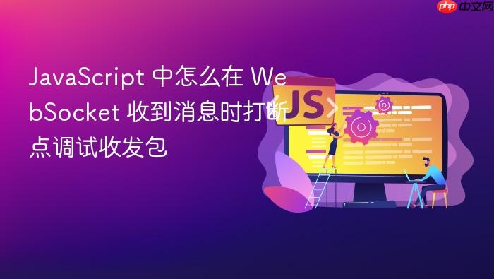 javascript 中怎么在 websocket 收到消息时打断点调试收发包