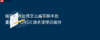 缓存失效处理怎么编写脚本批量推送purge请求清理旧缓存