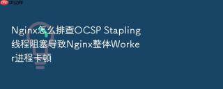 nginx怎么排查ocsp stapling线程阻塞导致nginx整体worker进程卡顿