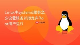 Linux中systemd服务怎么设置服务以指定非Root用户运行