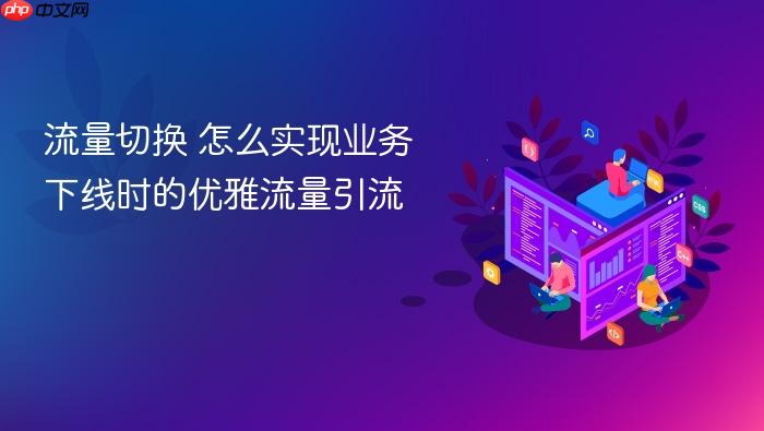 流量切换 怎么实现业务下线时的优雅流量引流