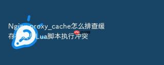 nginx proxy_cache怎么排查缓存模块与lua脚本执行冲突