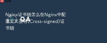 Nginx证书链怎么在Nginx中配置交叉签名(Cross-signed)证书链