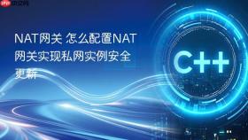 nat网关 怎么配置nat网关实现私网实例安全更新