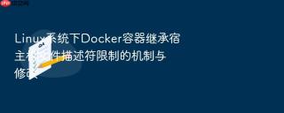 linux系统下docker容器继承宿主机文件描述符限制的机制与修改