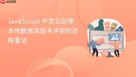 javascript 中怎么处理本地数据库版本冲突的迁移重试