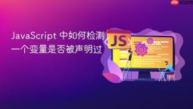 javascript 中如何检测一个变量是否被声明过