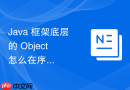 java 框架底层的 object 怎么在序列化和反序列化中恢复对象状态