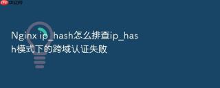 Nginx ip_hash怎么排查ip_hash模式下的跨域认证失败