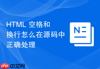 html 空格和换行怎么在源码中正确处理
