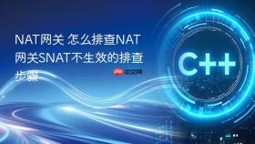 nat网关 怎么排查nat网关snat不生效的排查步骤