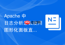 apache 中日志分析怎么使用图形化面板直观展示系统吞吐量