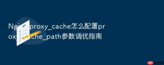 Nginx proxy_cache怎么配置proxy_cache_path参数调优指南