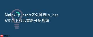 Nginx ip_hash怎么排查ip_hash节点下线后重新分配规律