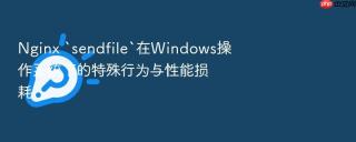 nginx `sendfile`在windows操作系统下的特殊行为与性能损耗
