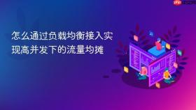 怎么通过负载均衡接入实现高并发下的流量均摊