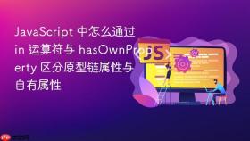 javascript 中怎么通过 in 运算符与 hasownproperty 区分原型链属性与自有属性