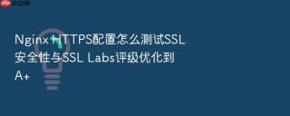 Nginx HTTPS配置怎么测试SSL安全性与SSL Labs评级优化到A+