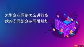 大型企业网络怎么进行高效的子网划分与网段规划