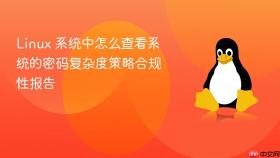 linux 系统中怎么查看系统的密码复杂度策略合规性报告
