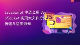 javascript 中怎么用 websocket 实现大文件分片传输与进度通知