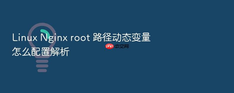 linux nginx root 路径动态变量怎么配置解析