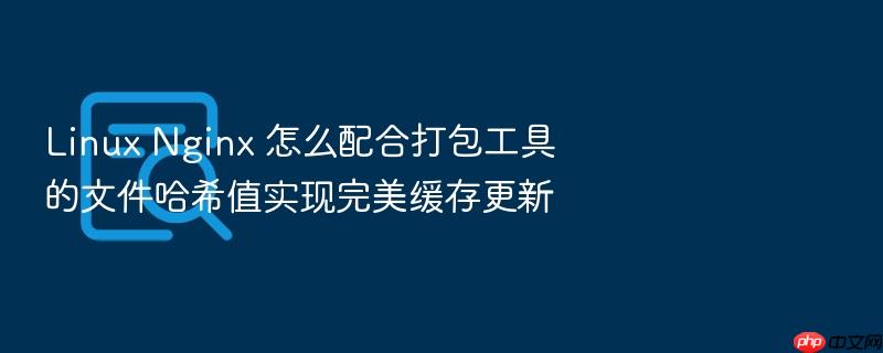 linux nginx 怎么配合打包工具的文件哈希值实现完美缓存更新