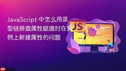 JavaScript 中怎么用原型链排查属性赋值时在实例上新建属性的问题