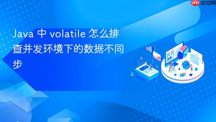 java 中 volatile 怎么排查并发环境下的数据不同步