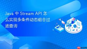 Java 中 Stream API 怎么实现多条件动态组合过滤查询