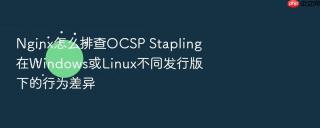nginx怎么排查ocsp stapling在windows或linux不同发行版下的行为差异
