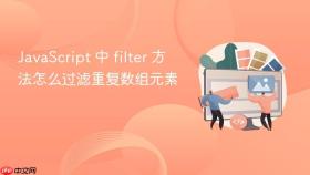 JavaScript 中 filter 方法怎么过滤重复数组元素