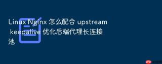 Linux Nginx 怎么配合 upstream keepalive 优化后端代理长连接池