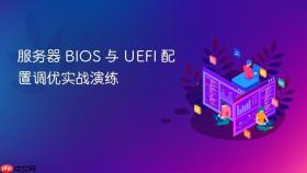 服务器 bios 与 uefi 配置调优实战演练