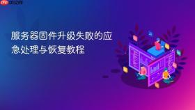 服务器固件升级失败的应急处理与恢复教程