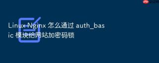 linux nginx 怎么通过 auth_basic 模块给网站加密码锁
