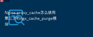 nginx proxy_cache怎么使用第三方的ngx_cache_purge模块