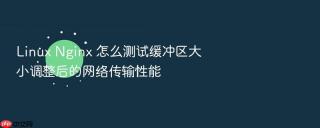 Linux Nginx 怎么测试缓冲区大小调整后的网络传输性能