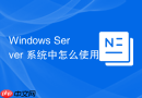 Windows Server 系统中怎么使用 PowerShell 命令管理系统服务