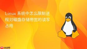linux 系统中怎么限制进程对磁盘存储带宽的读写占用